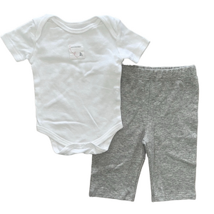 ⭐ Nautica + Burt’s Bees Baby Boy Outfit – 0-3 Months ⭐
